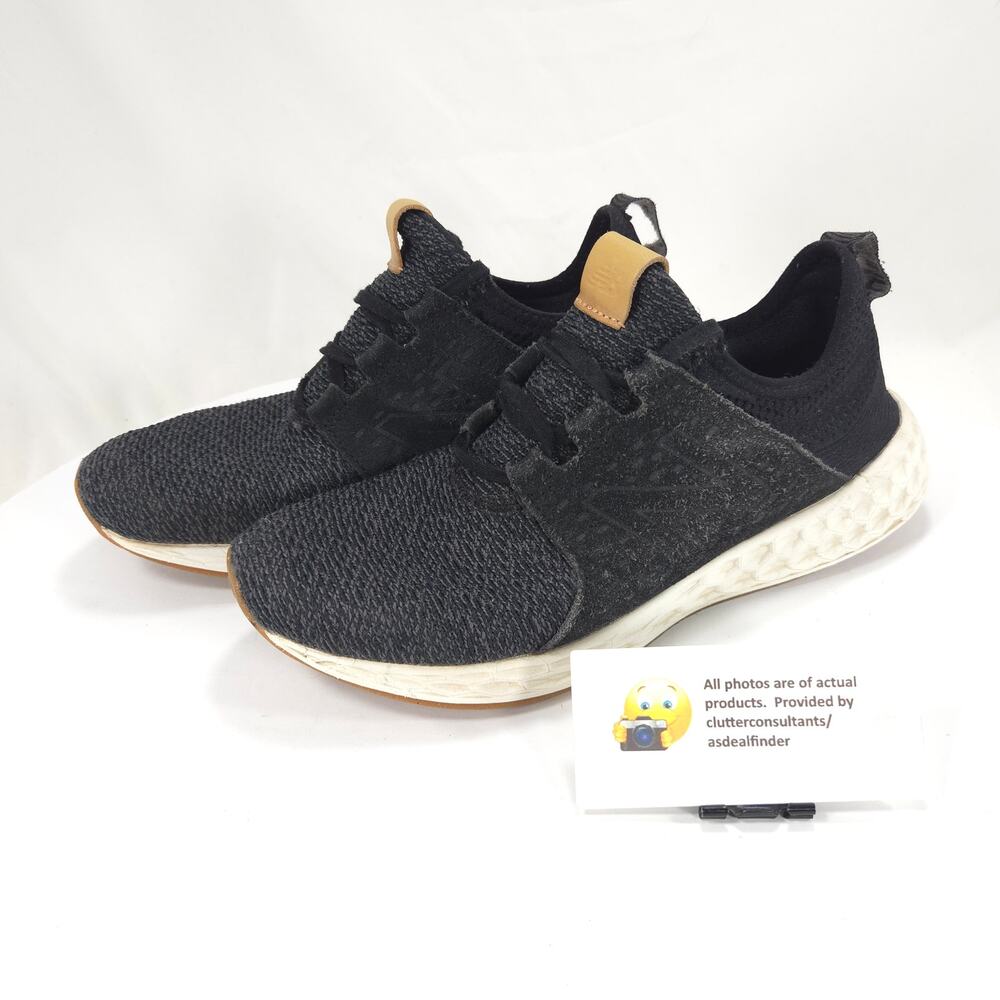 New Balance Fresh Foam Cruz Athletic Running Shoe Womens Size 9.5 WCRZRRB Black